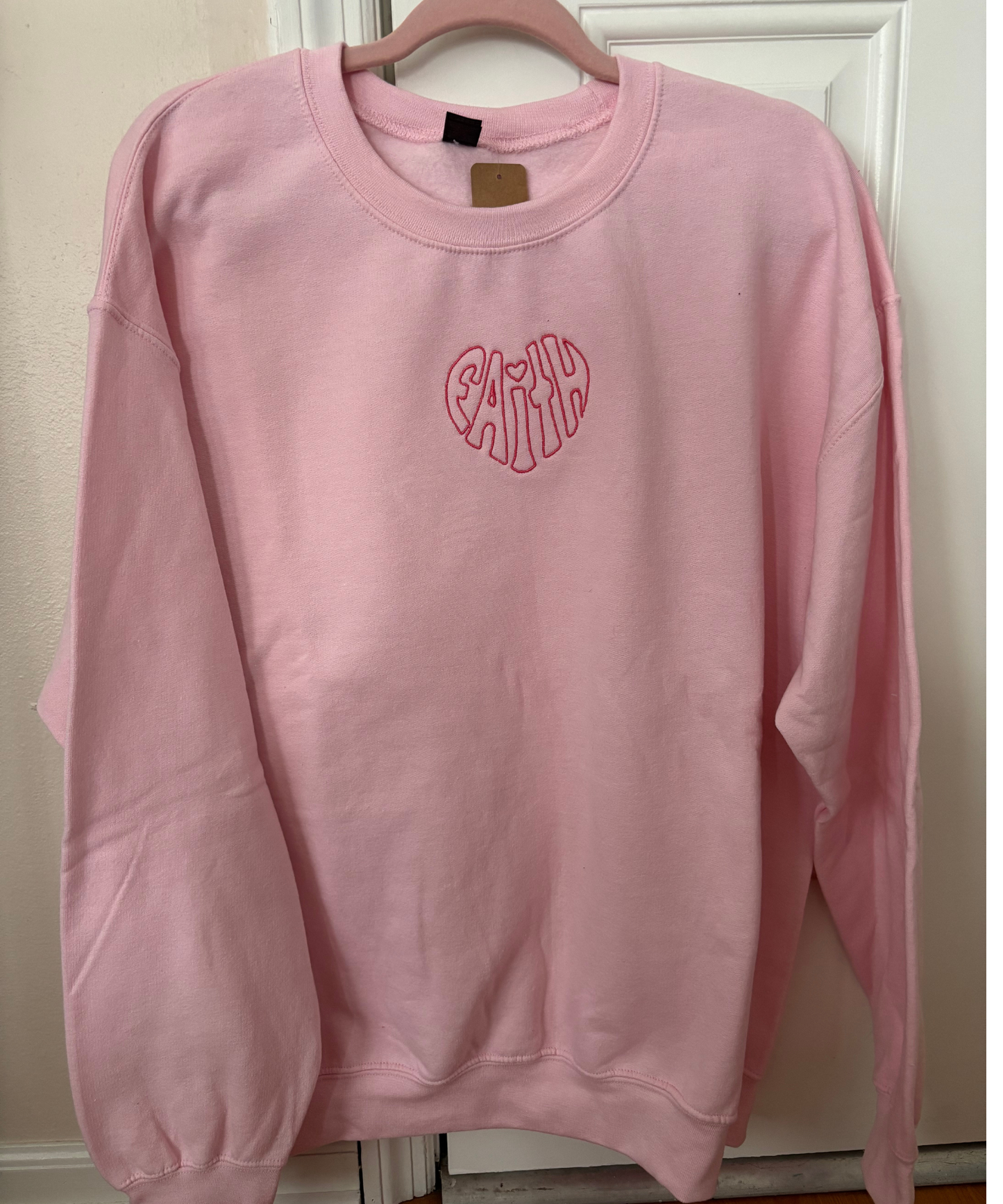 Sale item! Faithful Heart light pink medium