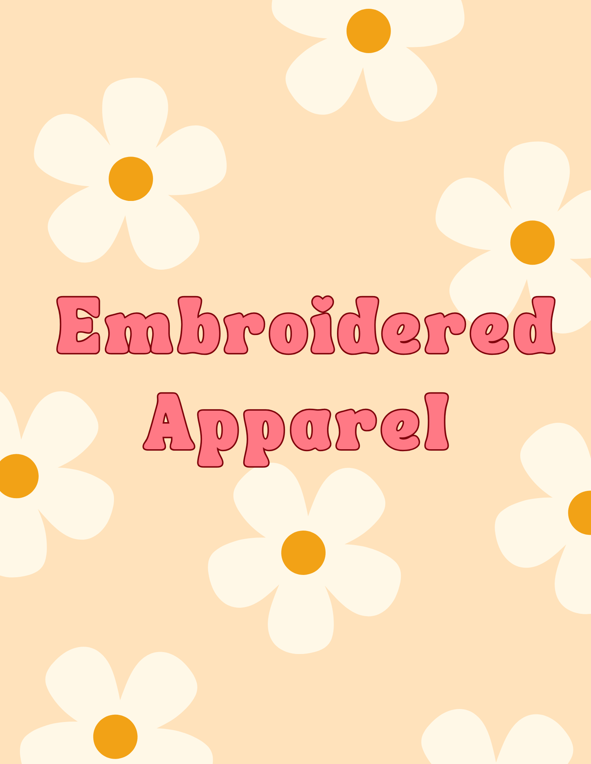 Embroidered Apparel