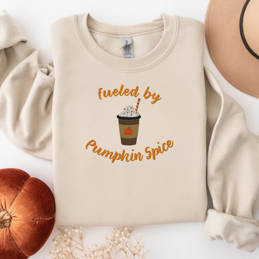fueled by pumpkin spice