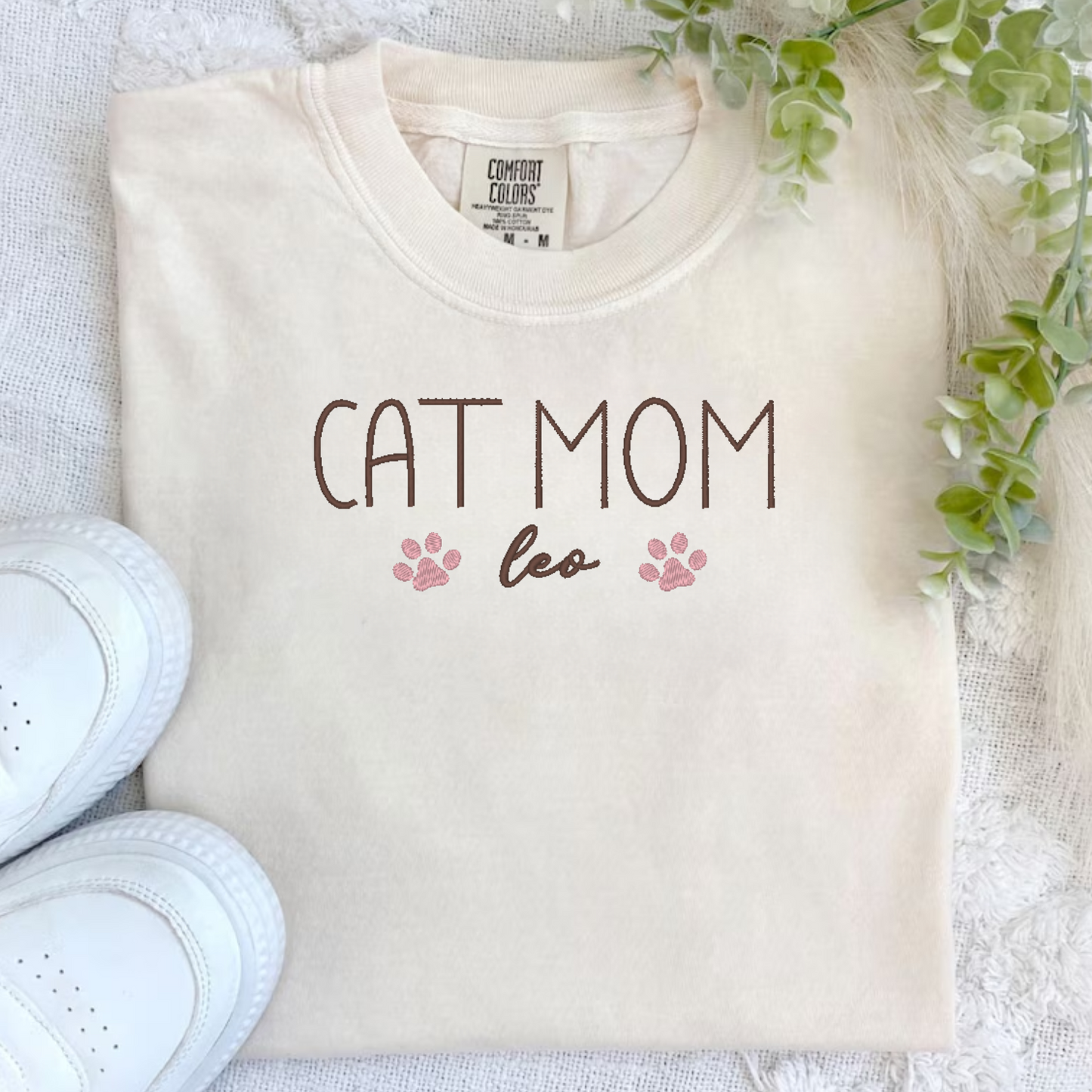 Cat Mom Customizable