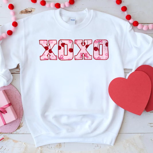 XOXO cherries & bows