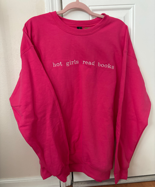 Sale item! hot girls read books in Heliconia size large
